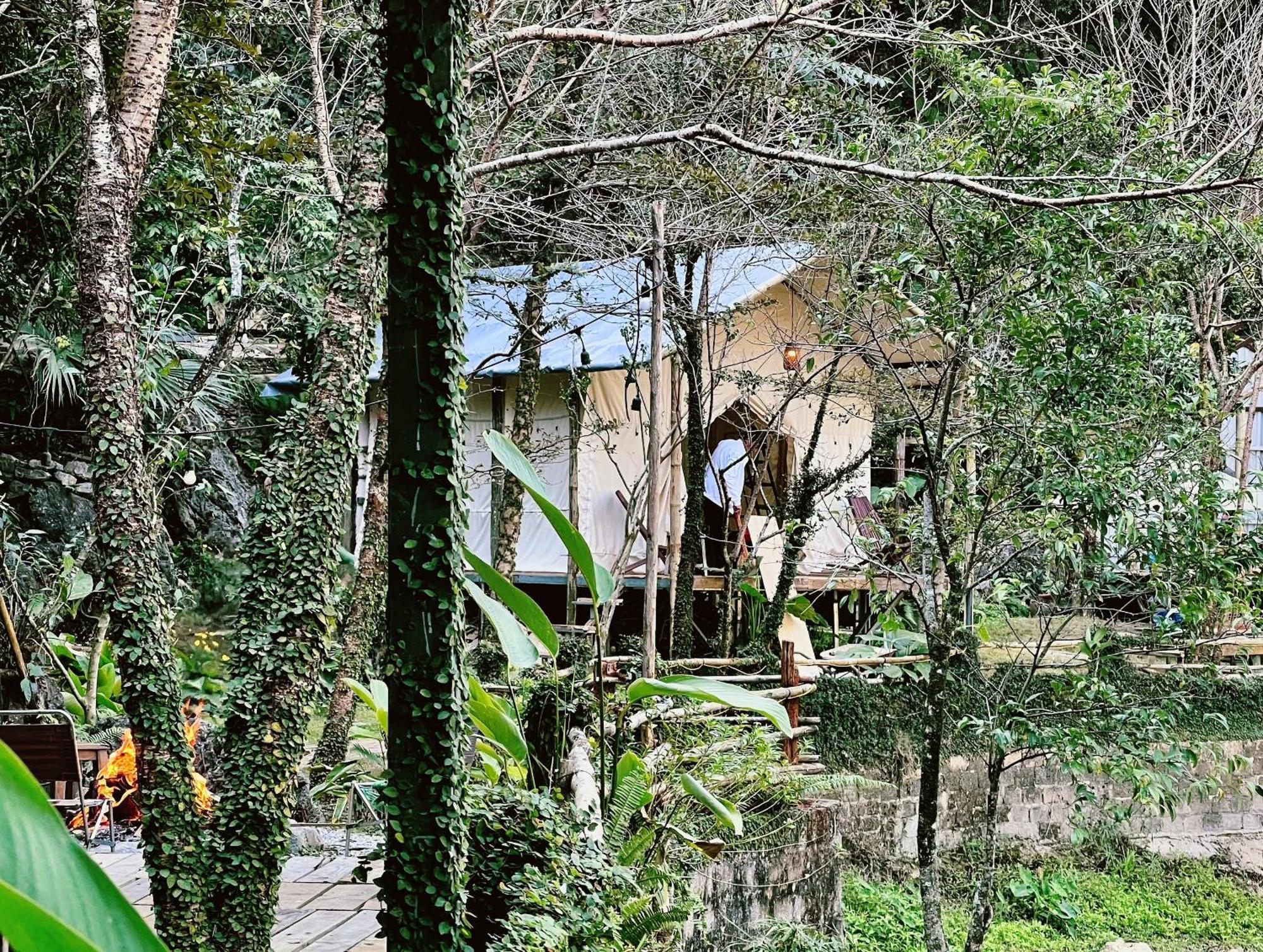 House By Lake Hotell Moc Chau Eksteriør bilde